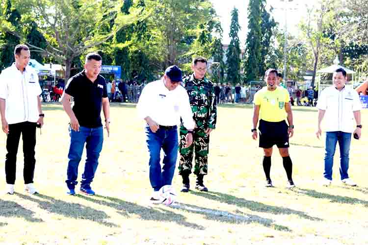 Perdana, takalar tuan rumah turnamen sepak bola kualifikasi porprov