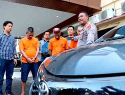 Polisi Ringkus Kawanan Curanmor Bersenpi di Bandar Lampung, Mobil Sewa Jadi Kendaraan Operasi