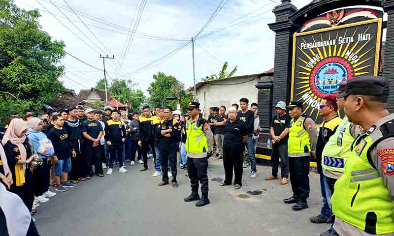 Polres magetan siagakan ratusan personel gabungan