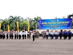 Polres Mesuji Gelar Apel Operasi Patuh Krakatau 2025 Demi Tingkatkan Keselamatan Lalu Lintas
