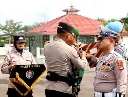 Polres mesuji gelar apel operasi patuh krakatau 2025 demi tingkatkan keselamatan lalu lintas 2