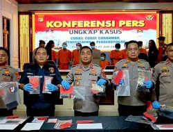 Polres Mesuji Ungkap 7 Kasus Kriminal dalam 10 Hari, Tersangka Penggelapan dan Pengeroyokan Diamankan