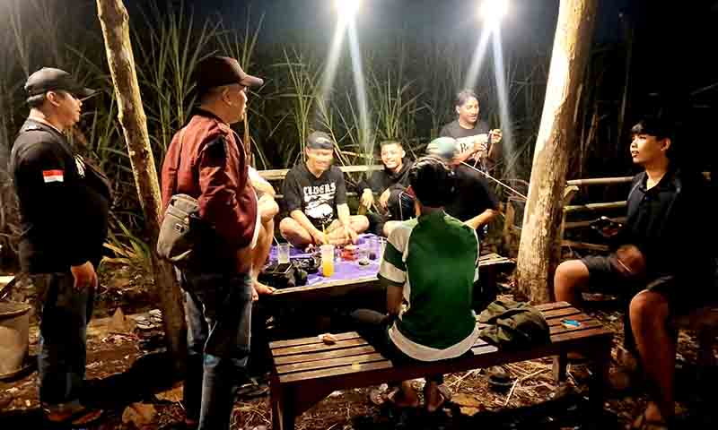 Polsek tulangan gelar kryd