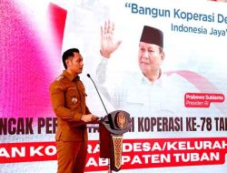 Presiden Prabowo Resmikan 80.081 KDMP se-Indonesia, Pucangan Tuban Jadi Model Sentra Ekonomi Desa
