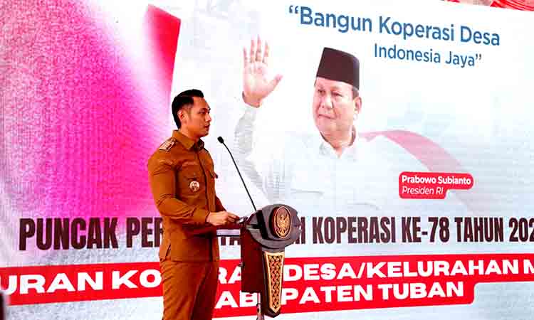 Presiden prabowo resmikan 80.081 kdmp se indonesia, pucangan tuban jadi model sentra ekonomi desa