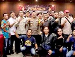 Perkuat Sinergitas Melalui Piramida, Kapolres Probolinggo Ajak Awak Media Jaga Kamtibmas