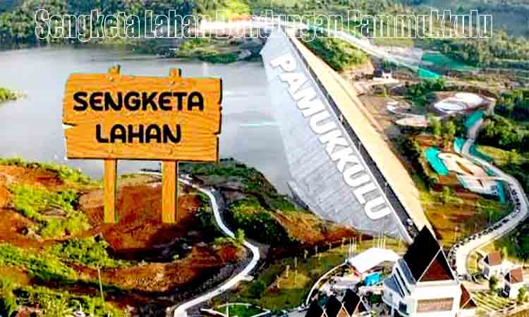 Sengketa lahan bendungan pammukkulu