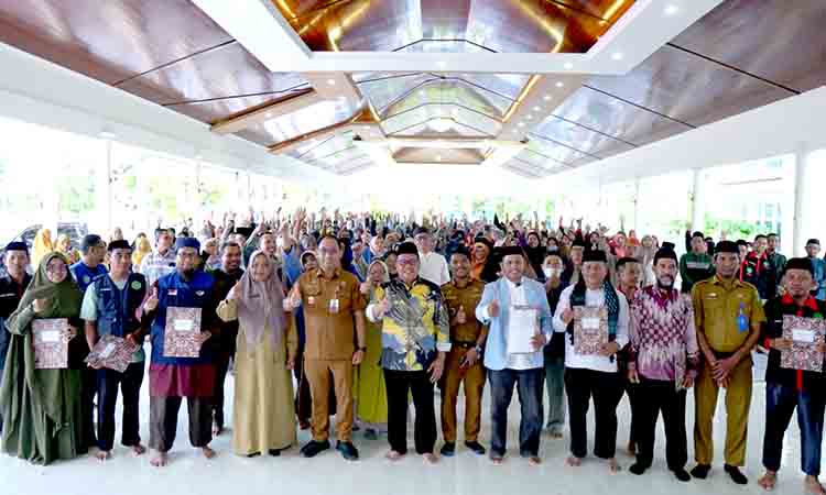 Silaturahmi dengan guru tk tpa se kab. takalar, bupati takalar