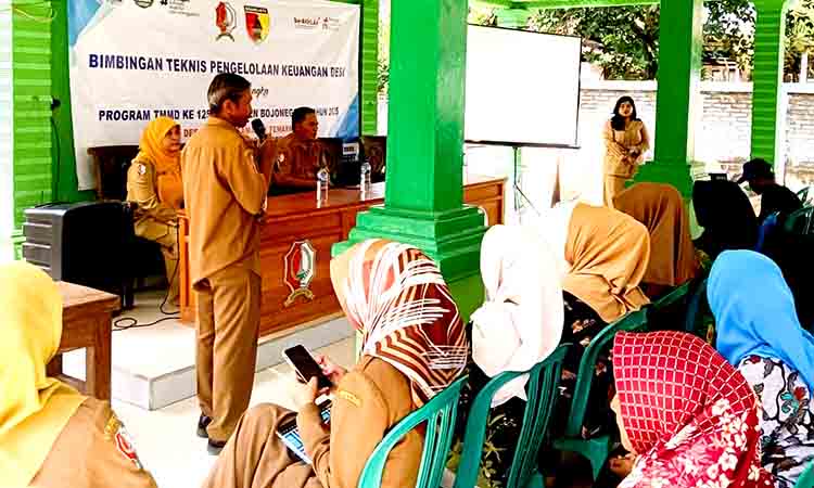 Tmmd 125 bojonegoro gelar bimtek pengelolaan keuangan desa