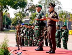 TNI dan Kejari Tuban Sinergikan Pengamanan lewat Apel Kesiapan 2025