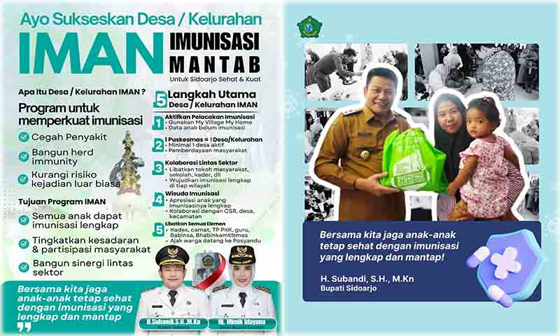 Tingkatkan cakupan imunisasi lengkap