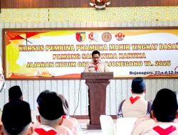 Tingkatkan Kualitas Pembina Pramuka, Kodim Bojonegoro Gelar KMD Pamong Saka Wira Kartika