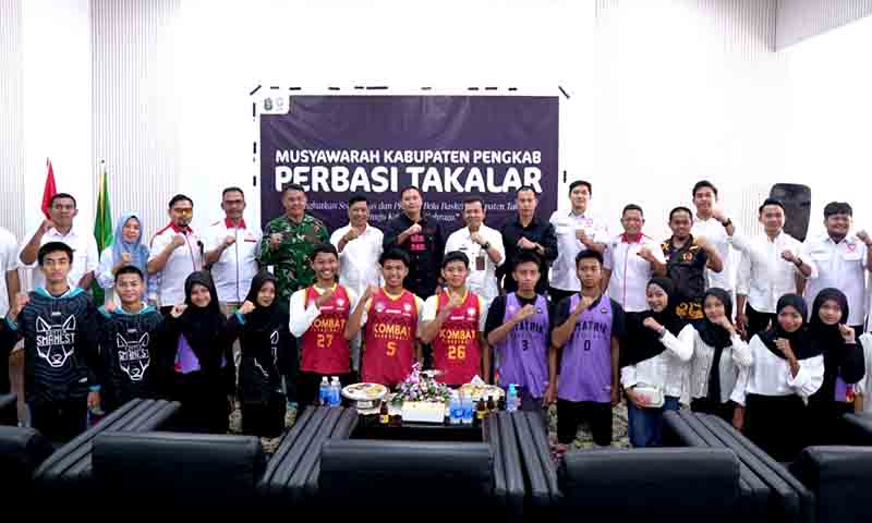 Wakil bupati takalar buka resmi musyawarah kabupaten perbasi