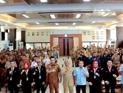 Wakili Bupati, Sekda Takalar Launching Aksi Perubahan Peserta Pelatihan Kepemimpinan Administrator Angkatan II PPSDM Regional Makassar Tahun 2025
