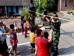 Babinsa Koramil Kendal Meriahkan Lomba HUT RI Bersama Warga Sidorejo