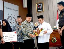 Bupati Sidoarjo Subandi Apresiasi Langkah Kejari Sidoarjo Lakukan RJ Tersangka Penggelapan Motor