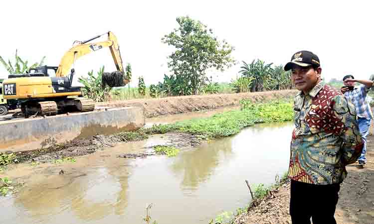 Bupati subandi genjot normalisasi sungai di musim kemarau