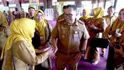 Bupati takalar silaturrahmi dengan para kepala sekolah di takalar