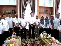 Bupati Takalar Terima BPK RI Perwakilan Prov. Sulsel terkait Pemeriksaan Kinerja Pendahuluan Atas Efektivitas Manajemen Aset Tahun 2024 s.d Semester I 2025 di Takalar