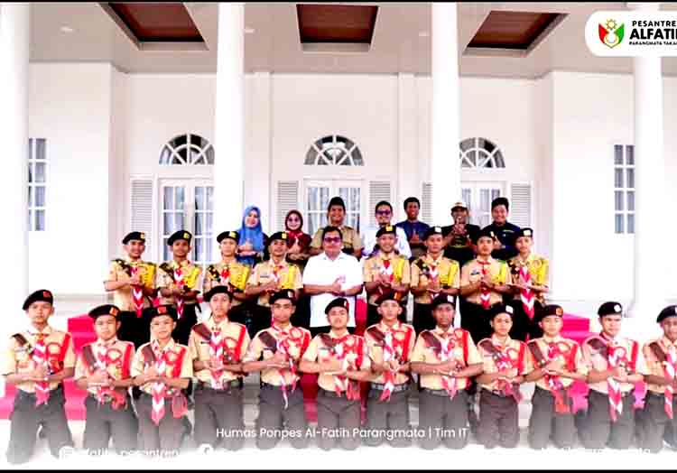 Bupati takalar lepas santri alfatih ikuti jambore international