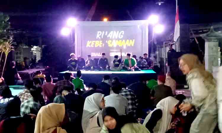 Gp ansor kebaron rayakan hut ri ke 80