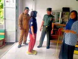 Guna Cegah Stunting, Babinsa Koramil 0805/12 Mantingan Dampingi Kegiatan Posyandu Balita Di Wilayah