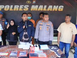 Kurang dari 24 Jam, Polres Malang Berhasil Amankan Tersangka Pencurian Mobil