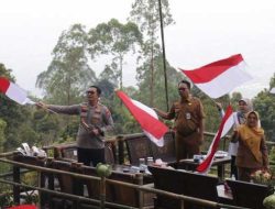 Semangat Kemerdekaan, Polres Magetan dan Forkopimda Magetan “Ngopi Bareng” Bersama Petani Kopi di Lereng Lawu