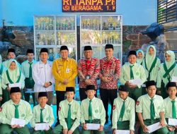 Melalui “Ngawi Cerdas” BAZNAS Beri Bantuan Biaya Pendidikan Siswa Berprestasi dan Dhuafa di MTsN 3 Ngawi