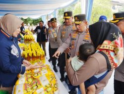 Kapolri Tinjau GPM Polda Banten, Telah Distribusikan 27 Ton Beras SPHP ke Masyarakat