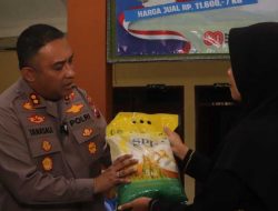 Gerakan Pangan Murah : Polres Tuban Siapkan 12 Ton Beras SPHP