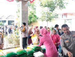 Gerakan Pangan Murah: Polsek Ngadiluwih Siapkan 100 Sak Beras SPHP