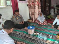 Polres Pasuruan Beri Santunan Keluarga Bocah 7 Tahun Korban Anirat di Wonorejo