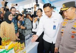Kapolri Luncurkan Gerakan Pangan Murah, Instruksikan Antisipasi Penimbunan