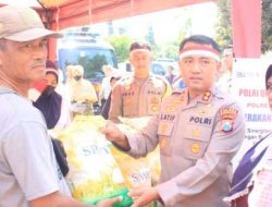 Polres Probolinggo Gelar Gerakan Pangan Murah, Masyarakat Sumringah