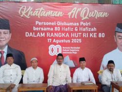 Wujud Syukur 80 Tahun Kemerdekaan RI, Divisi Humas Polri Bersama 80 Hafiz Menggelar Khataman Quran