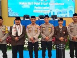 Dai Polri dan Dai Kamtibmas bersatu di Gedung Mahameru Polda Jatim untuk pelaksanaan rakord