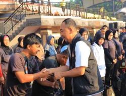 Bentuk Bakti 30 Akabri 95, Ratusan Bansos Diberikan Kepada Masyarakat