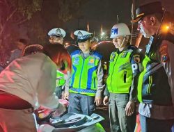 Harkamtibmas, Polres Kediri Kota Gelar Operasi Gabungan Amankan Puluhan Ranmor Tak Sesuai Spektek