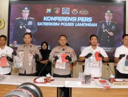 Polres Lamongan Ungkap Kasus Arisan Bodong Pelaku Diamankan Saat Hendak Kabur ke Malaysia