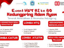 Semarak HUT RI ke-80 di Kedungpring: Meriah, Inklusif, dan Penuh Inovasi