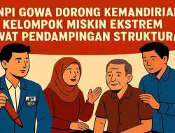 KNPI Gowa Dorong Kemandirian Kelompok Miskin Ekstrem Lewat Pendampingan Struktural