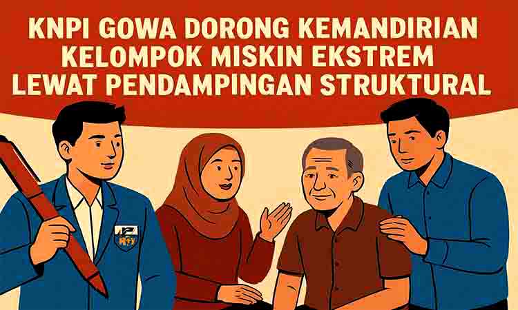 Knpi gowa dorong kemandirian kelompok miskin ekstrem lewat pendampingan struktural