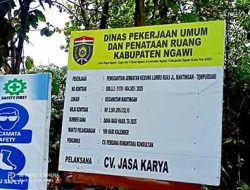 Kajari ngawi monitoring proyek strategis nasional 3