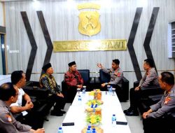 Kapolres Sambut Hangat Silaturahmi Ketua MUI Kabupaten Ngawi