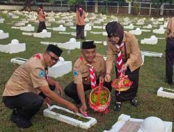 Kwarcab Pramuka Tuban Gelar Ziarah ke TMP: Tanamkan Semangat Juang pada Generasi Muda
