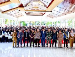 Launching Genting, Wabup Takalar Jadi Orang Tua Asuh Cegah Stunting di Kecamatan Galesong Utara