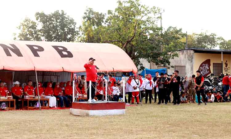 Lepas peserta napak tilas dan kirab budaya, bupati takalar
