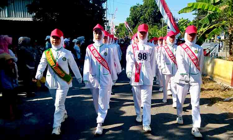 Lomba gerak jalan hari ulang tahun 2