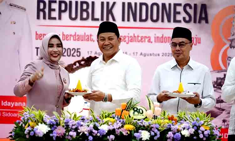 Pemkab sidoarjo gelar malam tasyakuran hut ke 80 ri